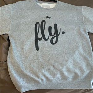 A fly sweatshirt